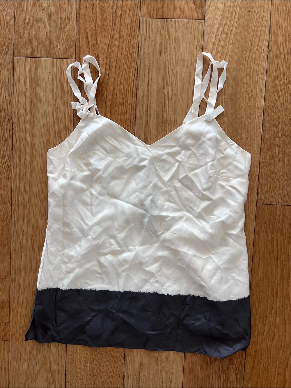 Banana Republic Cream Silk Top